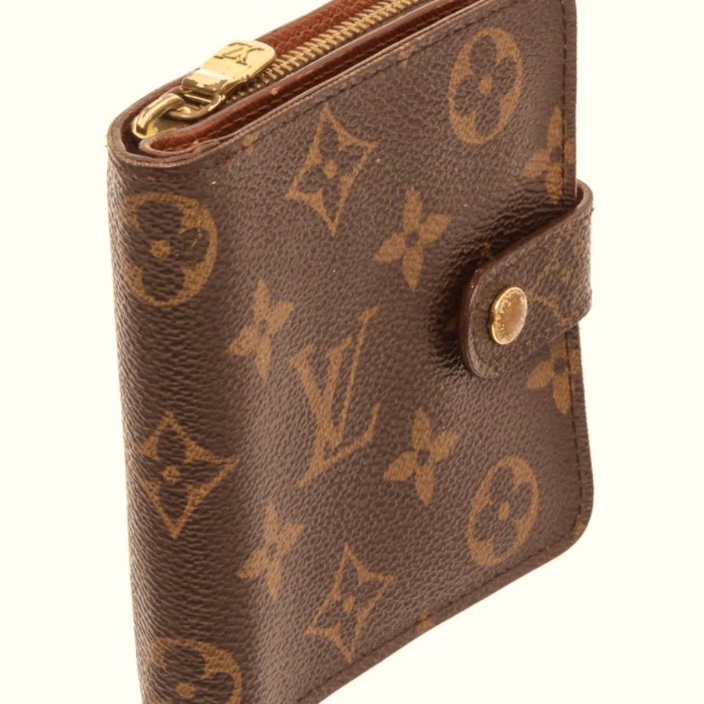 LV compact Zippy wallet in monogram